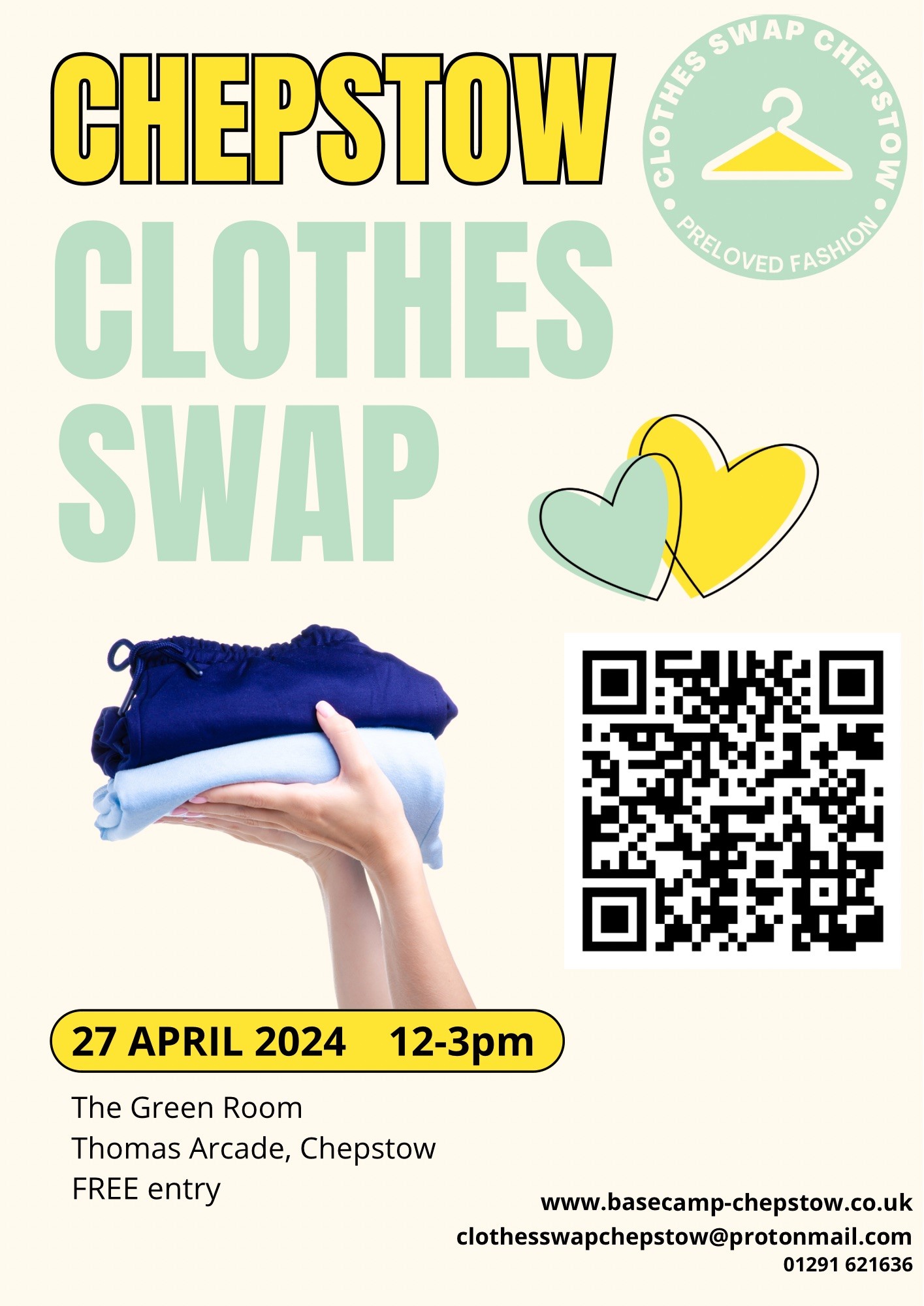 Chepstow Clothes Swap Poster