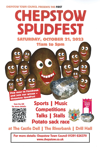 Chepstow SpudFest poster
